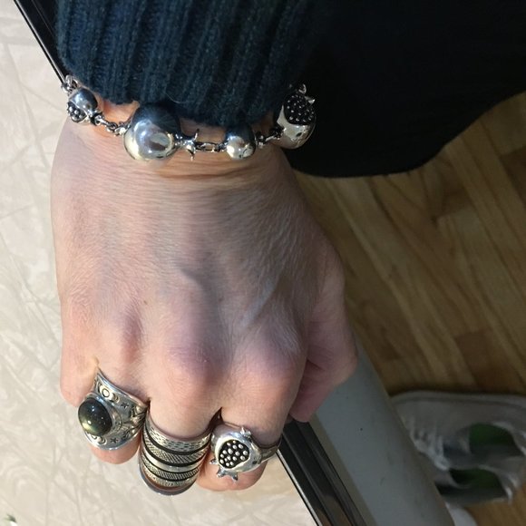 Pamela Love ring sterling silver with inlay - Picture 9 of 10